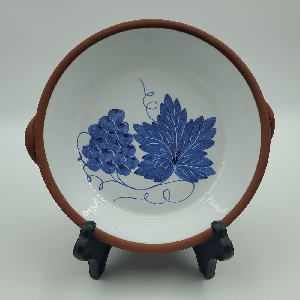 Portugal Terracotta Clay Ceramic Dish Portuguese